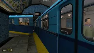 Парад поездов Московское метро в Гаррис моде От Ретропоезда до Москвы (Гаррис мод Метрострой)