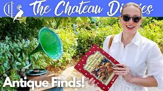 Finding New Treasures for the Chateau from the Local French Brocante!
