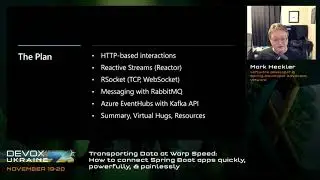 DevoxxUA 2021.Mark Heckler.Transporting Data at Warp Speed: How to connect Spring Boot apps...
