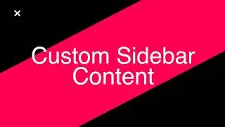 EazyDocs Custom Sidebar Content