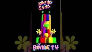 Bowling Ball Bash: Kinetic Sand Spectacular! 🎳🌈 