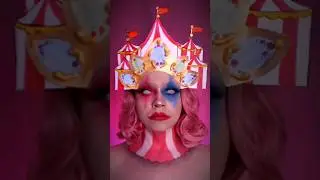 Circus Queen 🎪 #makeup #clownmakeup #makeuplook #sfx #sfxartist