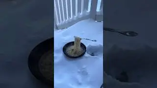 Noodles at -71°C | Yakutia, Siberia
