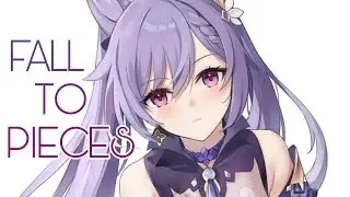 Nightcore - Fall To Pieces (Pale Waves) (Lyrics)