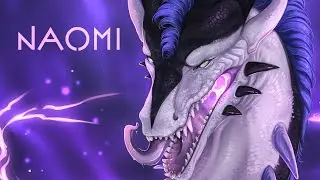 Naomi (dragon commission) SPEEDPAINT | Clip studio paint