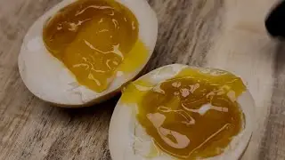 Soft boiled soy marinated ramen eggs