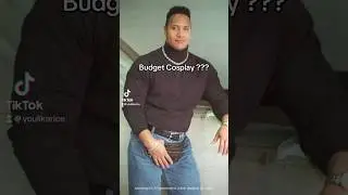 Budget The Rock Cosplay???