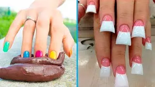 Маникюр+Страшные истории. Страшилки из Тик тока