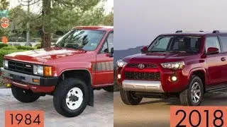 Toyota 4Runner Through The Years