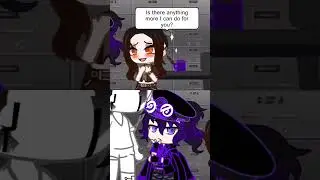 Will she wins his heart ? 😏 #gacha #gachatrend #williamafton #aftonfamily #fnaf