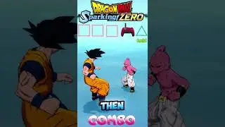 Dragon Ball Sparking Zero HOW TO COMBO SQUARE, SQUARE, SQUARE [PS5]
