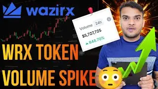 Wrx coin | wazirx coin volume spike 848% | wrx coin news today | wrx coin price prediction