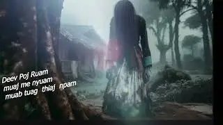 Deev poj ruam muaj me nyuam tua pov tsev thiaj npam  scary  story