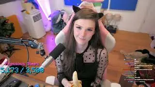 Just Classy Lady Eating a Banana