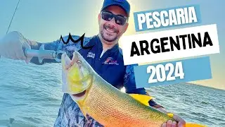 Pescaria na Argentina 🇦🇷 2024, muitos Dourados em Paso de La Patria