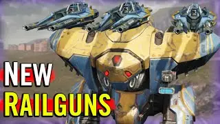 Brand NEW Titan Railguns for War Robots