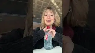 FREE water at the airport 😨 
