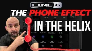 How to make the Radio/Phone effect in the Line 6 Helix