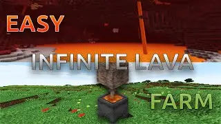 S1 E7 Making Easy Infinite Lava Farm In Minecraft