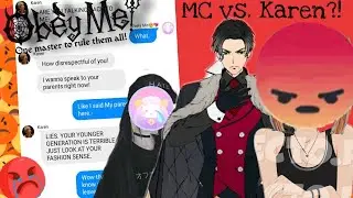 MC vs. Karen! ///Obey me texting story///