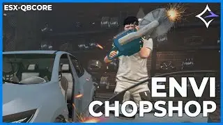 Envi-ChopShop - ESX/QB-CORE - Advanced Chop Shop - [FIVEM SCRIPT]