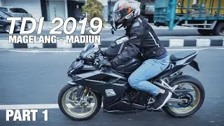 #DAY 1 TOURING JAWA BALI, GILEE KNALPOTNYA BLARBLAR BGTT!! (PART 1) | CBR250RR