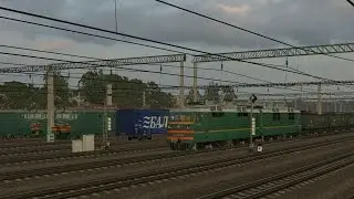 Грузовой поезд №2705 по Вязьма - Смоленск-сорт на ВЛ80Т [ZDSimulator]