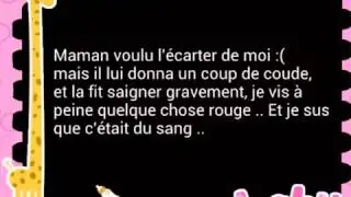 Histoire triste d'une petite fille.