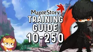 MapleStory Training Guide Level 10 to 250 | Reboot & Regular | GMS