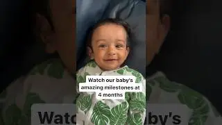 4 months old milestones!#newbornbaby #4monthsold #babymilestones #parentingtips #theoutdoorsyfamily