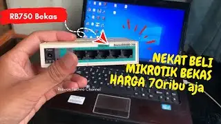 Nekat Beli Mikrotik RB750 HARGA 70 RIBU