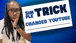 This SIMPLE TRICK changed everything on YouTube for Me