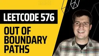 LeetCode 576  Out of Boundary Paths  - python