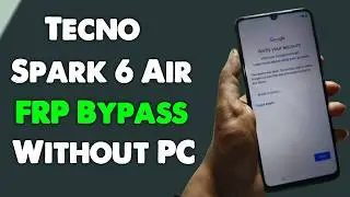Tecno Spark 6 Air (KE6) Frp Bypass Android 10 Q | Tecno Spark 6 Air Frp Google Account Unlock