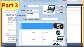 VB.Net - How To Insert Update Delete Search Display Images From SQL SERVER Database +Code Part 3/7