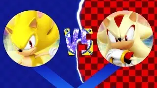 Sonic Epic Fights: Super Sonic VS Super Shadow (pivot sprite battle)