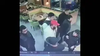Стрельба в кафе Тараза попала на видео