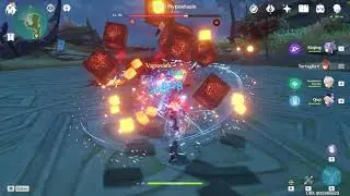 Pyro Hypostasis speedrun | Childe solo no buff | Genshin Impact