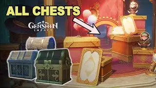 All Chests Lyney Story Quest Domain | Magic Workshop Domain The Magician's Secret Genshin Impact 4.0