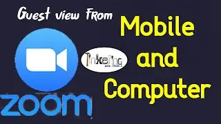 Join Zoom from a Guests point of view on Phone and Computer