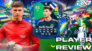 MEJOR DE LO QUE ESPERABA | KIERAN TIERNEY PATH TO GLORY 93 PLAYER REVIEW EAFC 24 ULTIMATE TEAM