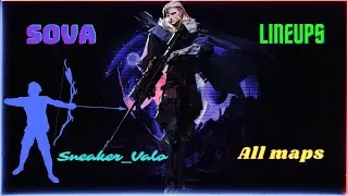 #sova #lineups all maps #valorant #tutorial #clutch #lotus | Sneaker_ValoYT |
