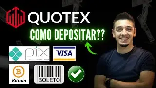 COMO DEPOSITAR NA QUOTEX?? A MELHOR FORMA DE DEPÓSITO!!