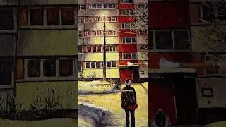 Настроение - зима и детство! Inst: anyegart #творчество #живопись