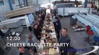 Ultrasonic cutting of Cheese / Découpe Ultrason de Fromage / Raclette Party