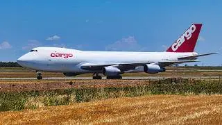 LOUD CLASSIC | Fly Pro Boeing 747-200F Landing at Belgrade Airport