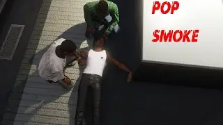 Pop Smoke death recreation in GTA 5