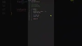 Print the sum of First n Natural Numbers in C || #shorts #coding #clanguage