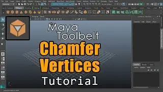 The Maya Toolbelt - Chamfer Vertices (Maya 2023)