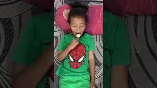 adik tidur sambil makan permen ⁉️